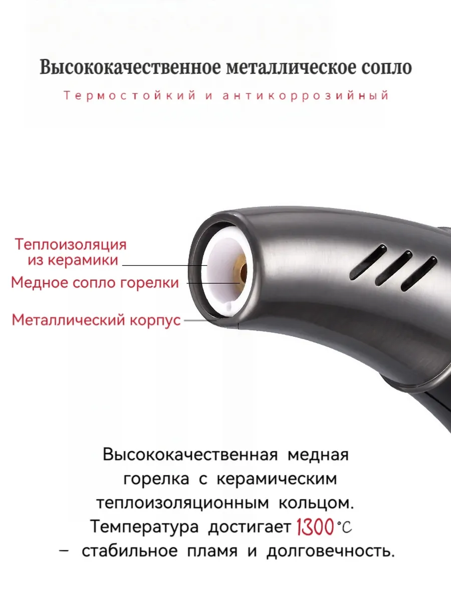 HB1508 Горелка кухонная, туристическая — изображение 8