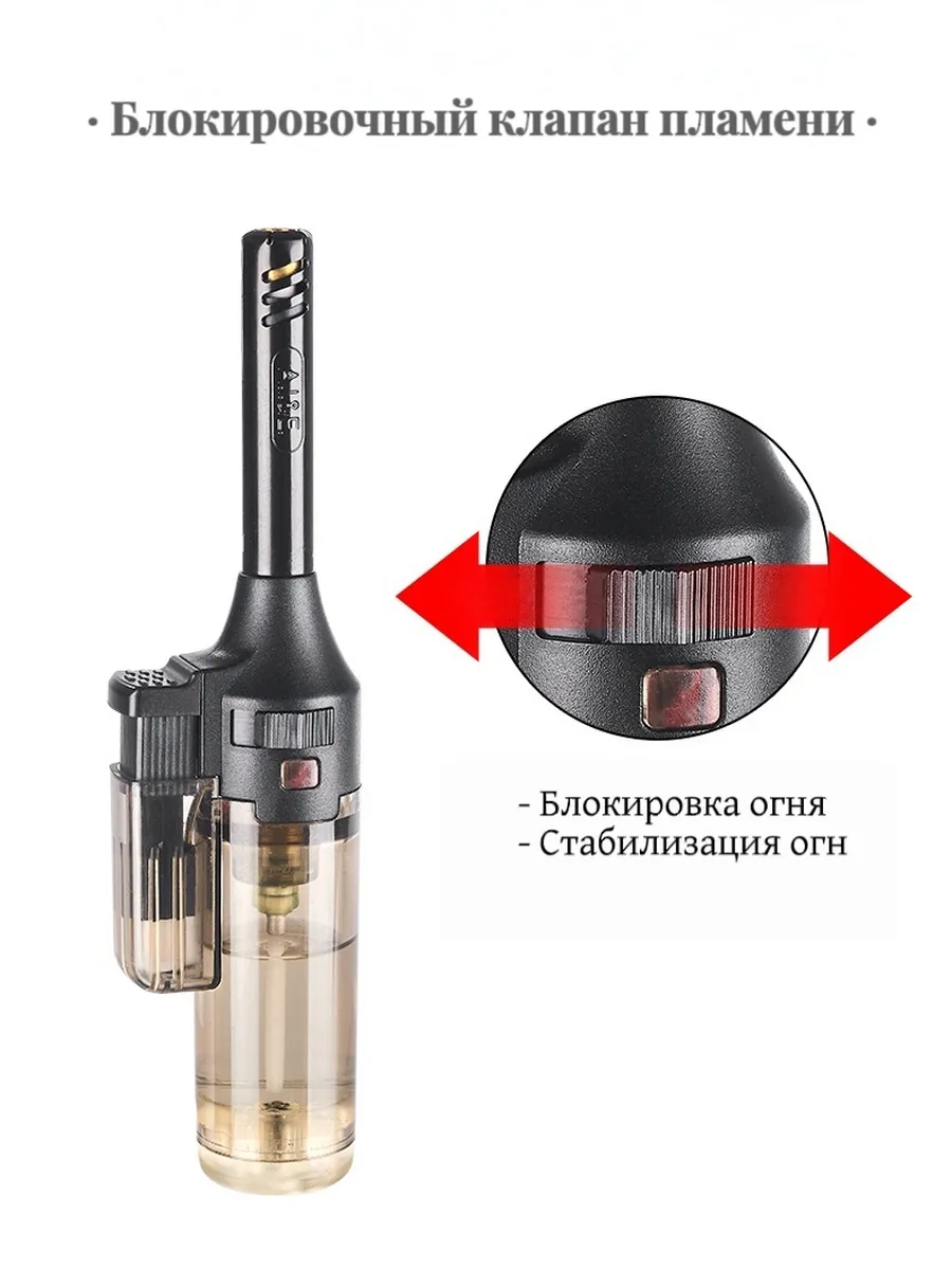 HB1530CF Турбогорелка газовая портативная с пьезоподжигом 【Оптовая продажа коробками】 — изображение 6