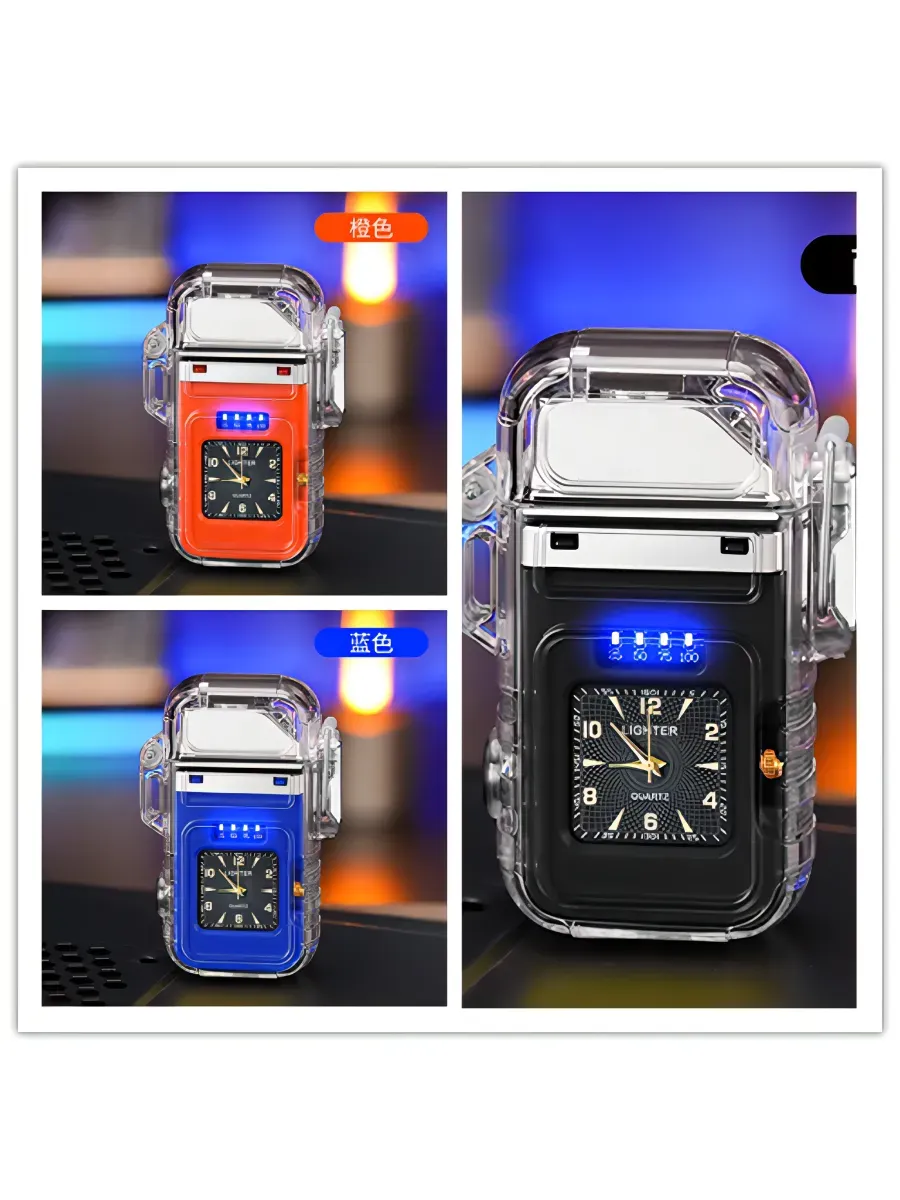 ZC169C Зажигалка с фонарем с USB-зарядкой — изображение 7