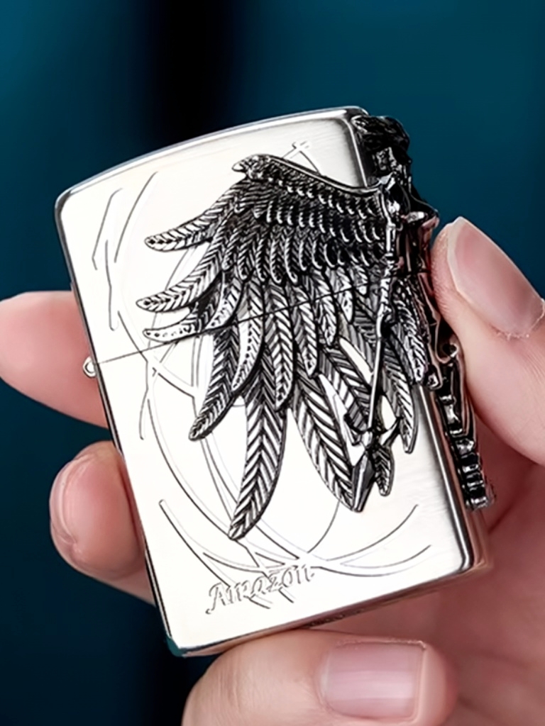 ZR8516A Зажигалка ZORRO "Амазонка" на керосине — изображение 4