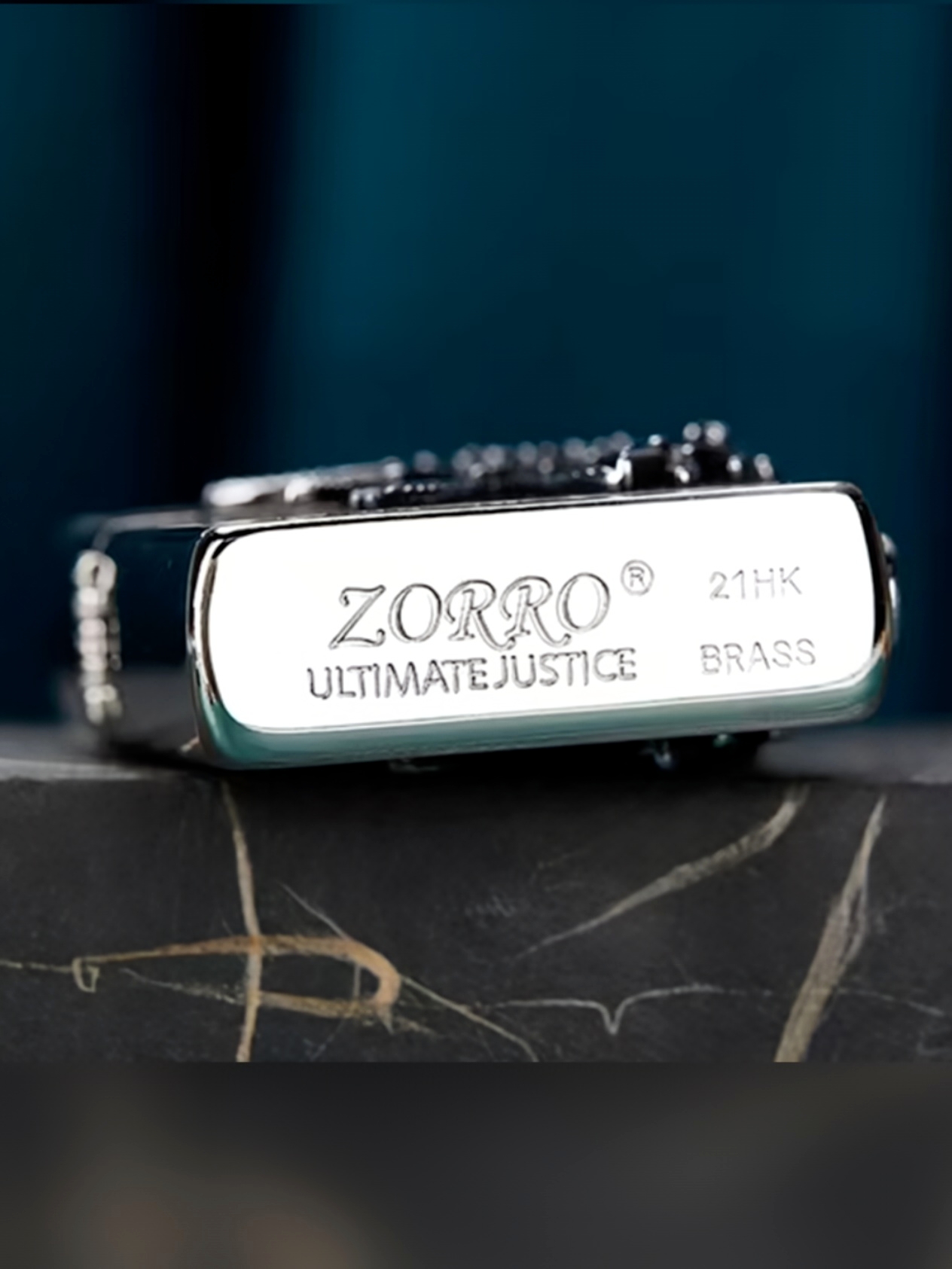 ZR8516A Зажигалка ZORRO "Амазонка" на керосине — изображение 5