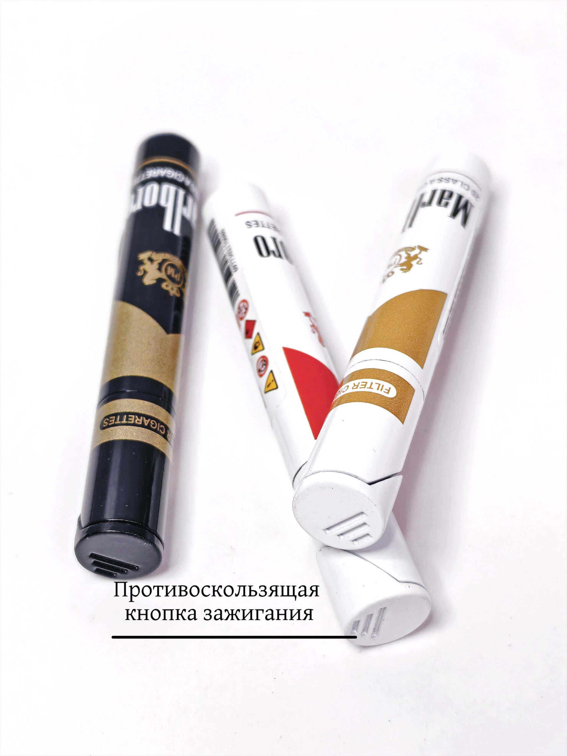 ZC836 Зажигалка газовая Marlboro с пьезоподжигом 【Продажа комплектами по 3 цветов】 — изображение 4