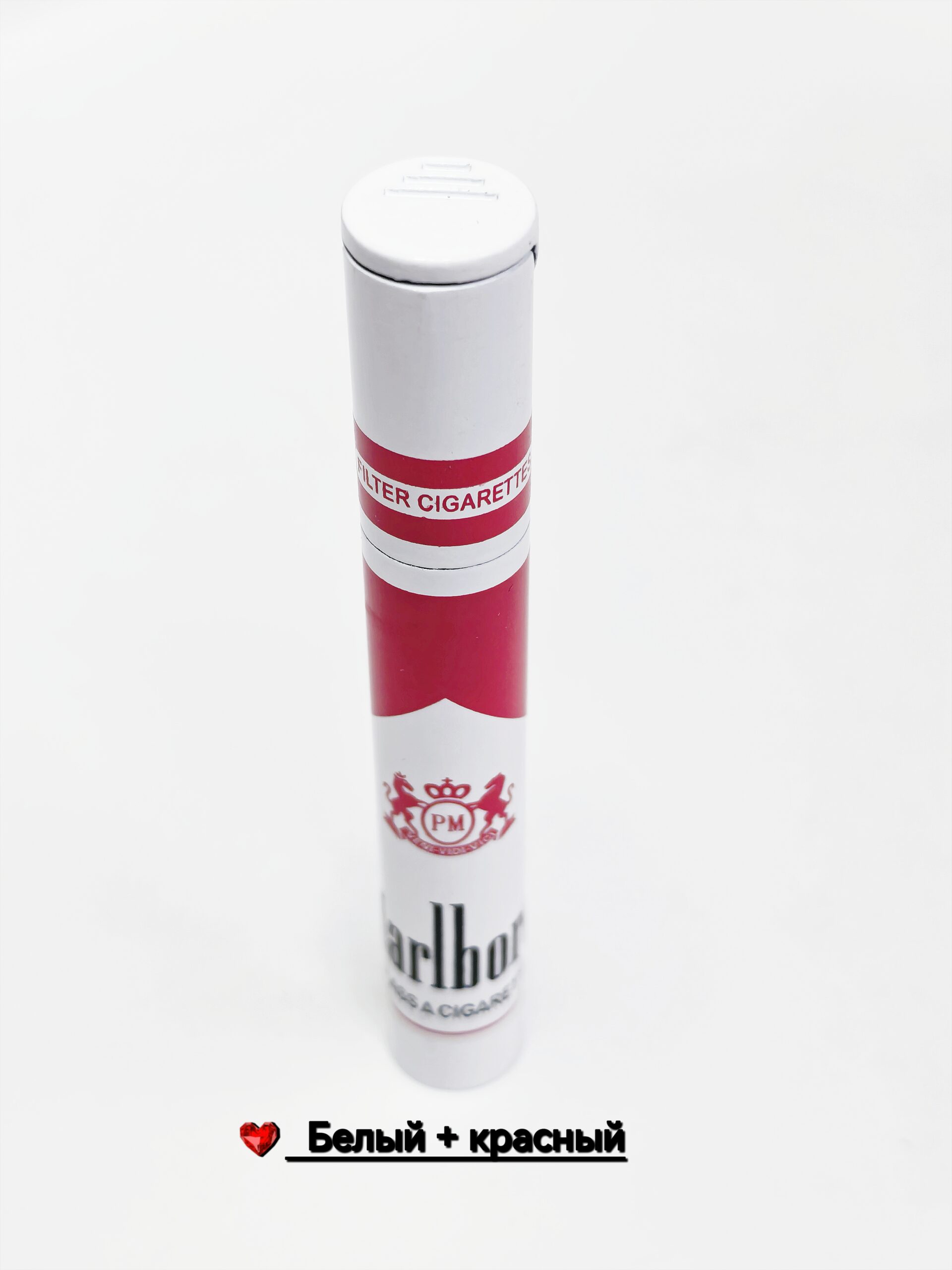 ZC836 Зажигалка газовая Marlboro с пьезоподжигом 【Продажа комплектами по 3 цветов】 — изображение 6
