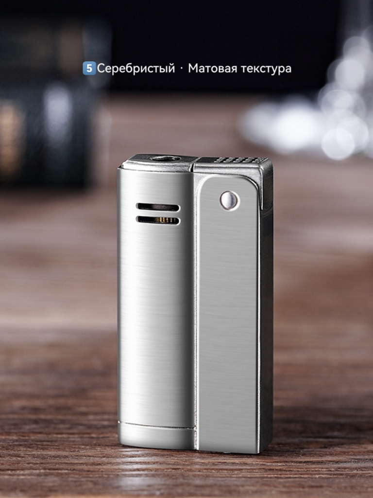 AW780-2 Металлическая зажигалка, стиль минимализм — изображение 3