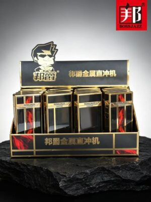 BJ020 зажигалка с откидной крышкой и прямым пламенем 【Оптовая продажа коробками】